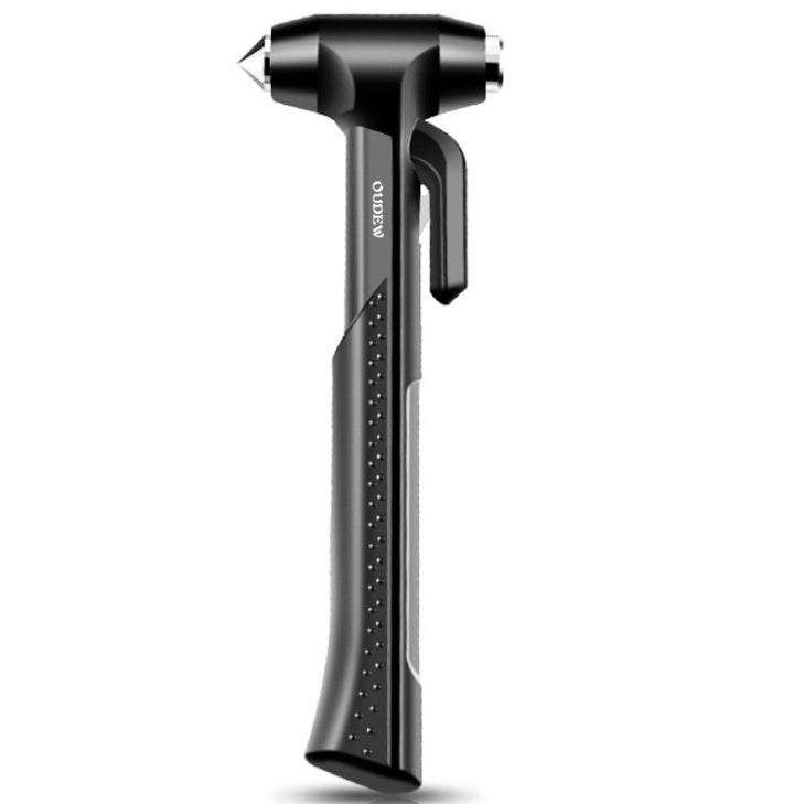 Vehicle Safety Hammer with Cutter
