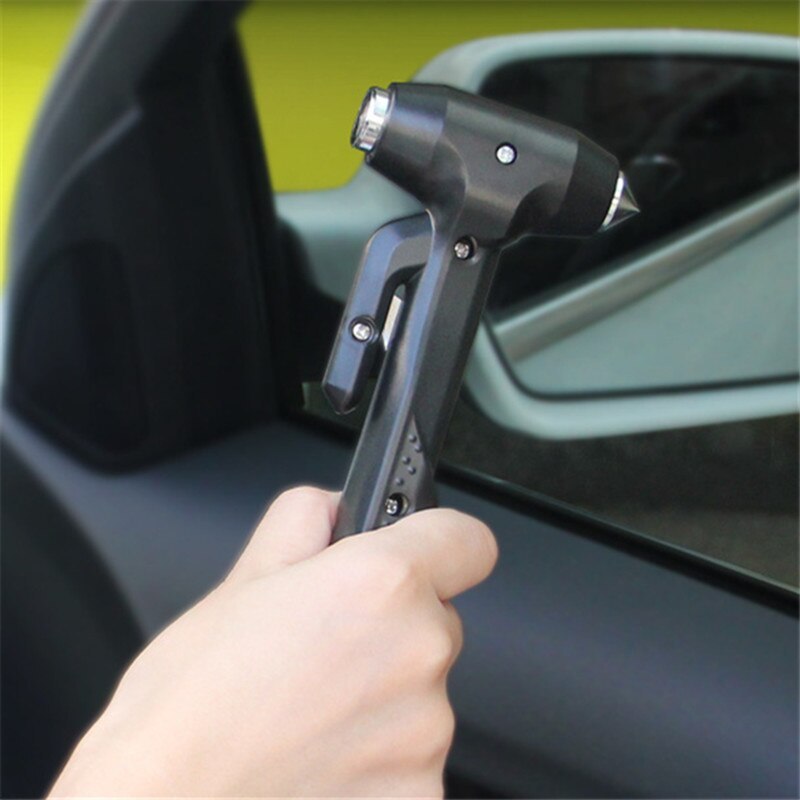 Vehicle Safety Hammer with Cutter