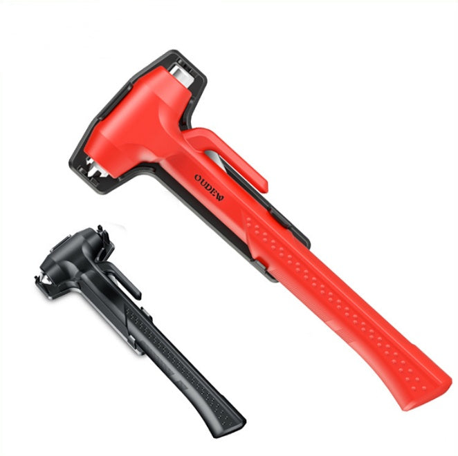 Vehicle Safety Hammer with Cutter