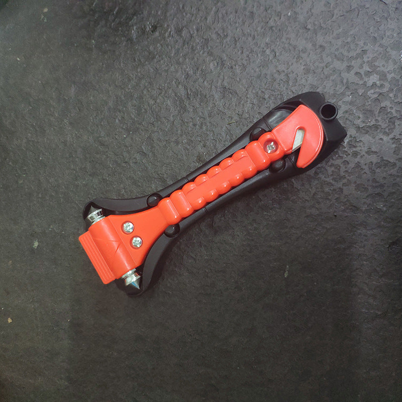 Emergency Escape Hammer with Seatbelt Cutter