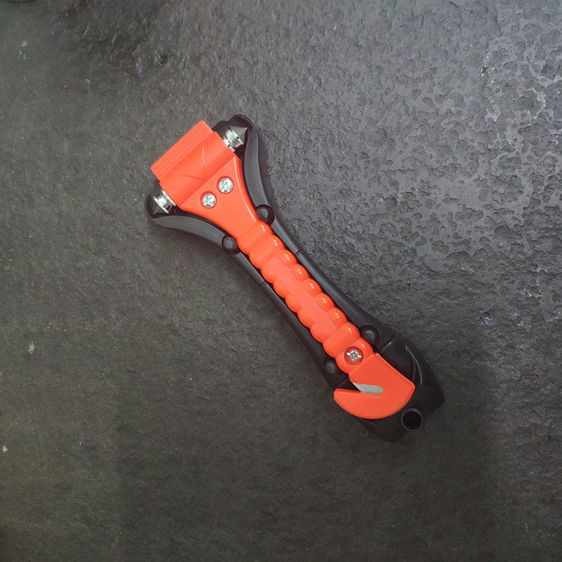 Emergency Escape Hammer with Seatbelt Cutter