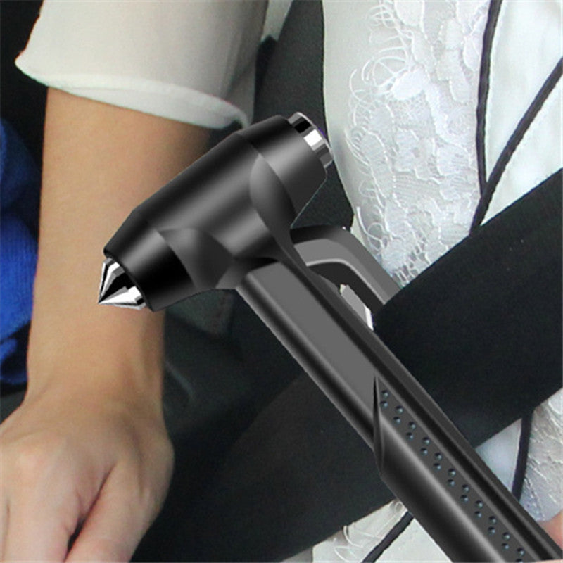 Vehicle Safety Hammer with Cutter